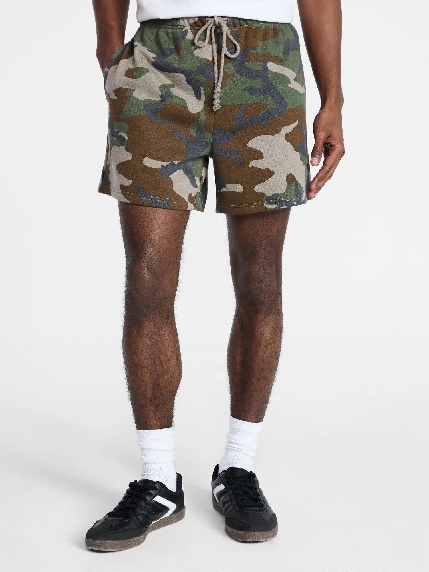 No Boundaries Jogger Shorts, 6" Inseam, Men's XS-5XL | Walmart (US)