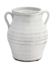 9in Textured Ceramic Vase | Marshalls