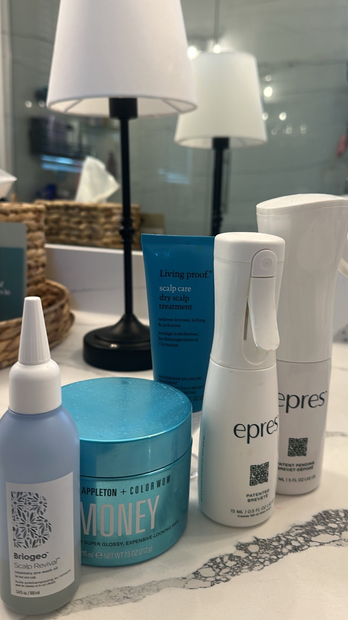 Hair wash day so this is my pre wash lineup. My epres code is SLOANE! 

#LTKBeauty #LTKFindsUnder50 #LTKStyleTip