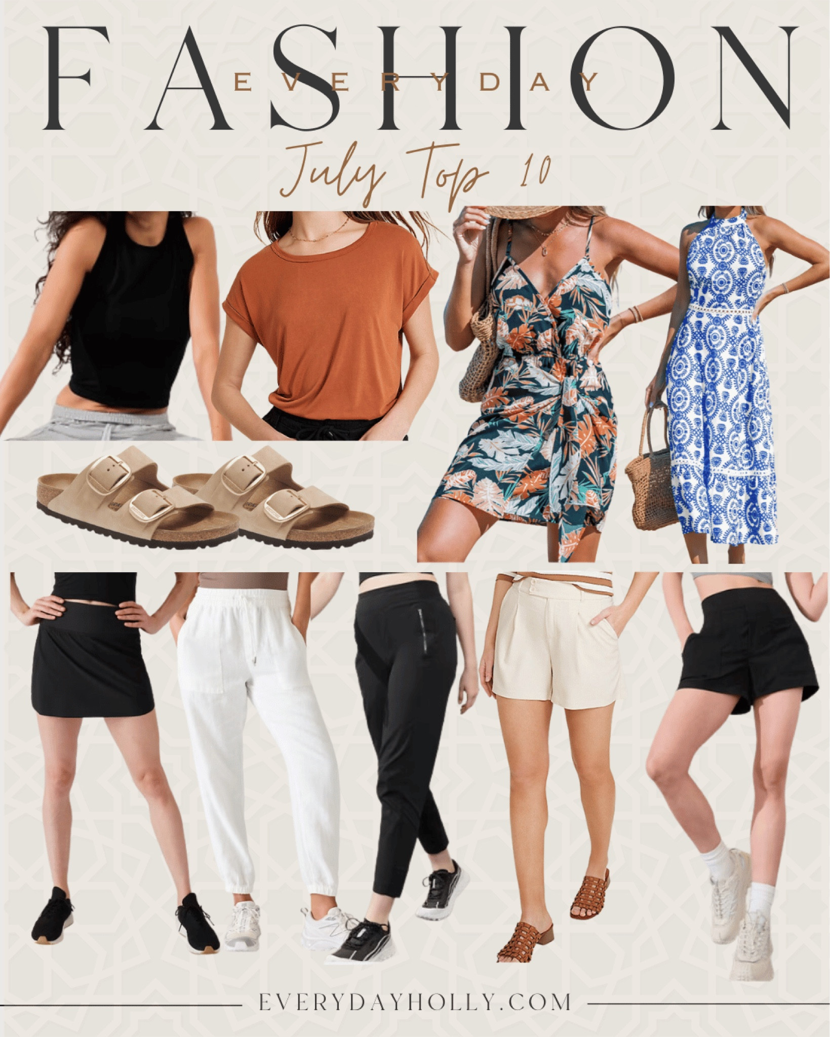 July Fashion Favorites 

summer outfit  maxi dress  athleisure  skort  vacation inspo  basics  casual  everyday wear  joggers  cruise dresses  beach wear  EverydayHolly 

#LTKSeasonal #LTKtravel #LTKstyletip