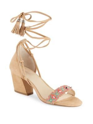 Penelope Suede Sandals | Lord & Taylor