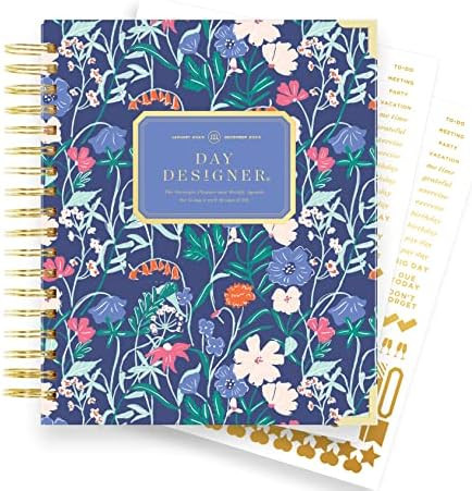 Day Designer Flagship Deluxe Planner, January - December 2023, Weekly Monthly Agenda, 9" x 9.75",... | Amazon (US)