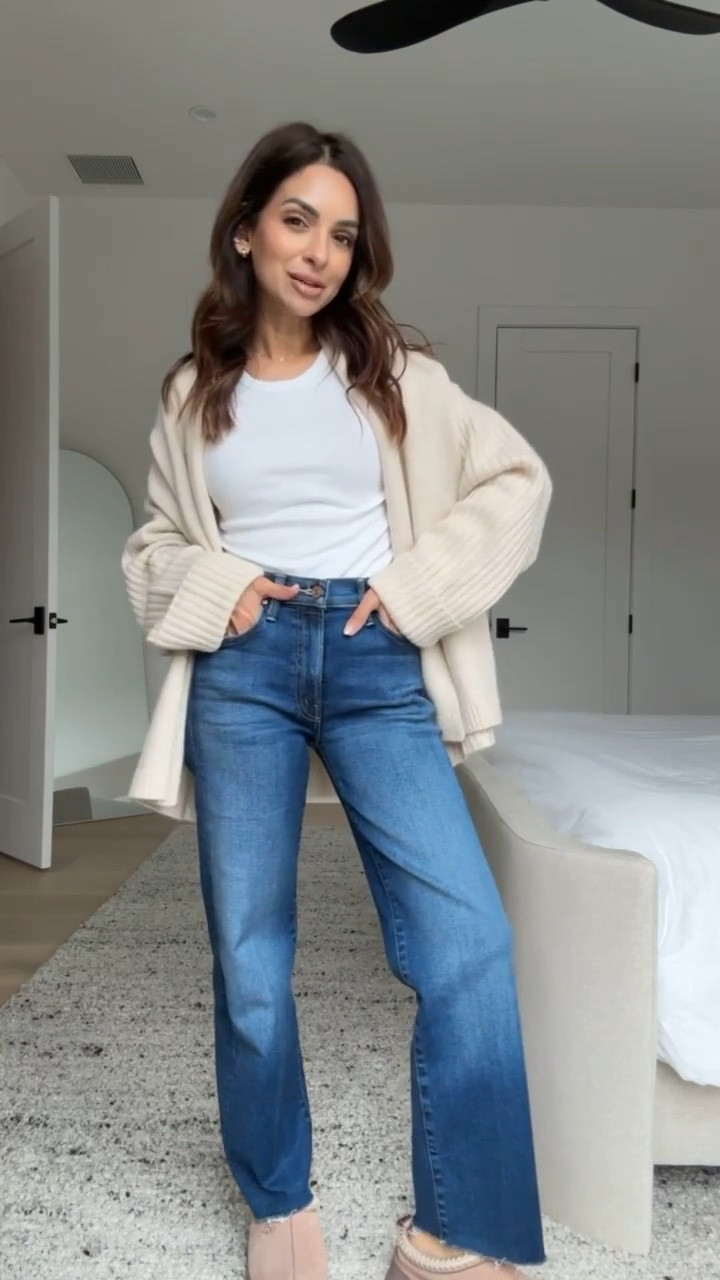 These Mother jeans are petite friendly and so flattering, I just have to share them again! I love the wash for winter. Paired the jeans with this cardigan for the perfect winter look. I’m wearing size 24 in the jeans and XS/S in the cardigan!

#LTKPetite #LTKootd #LTKSeasonal