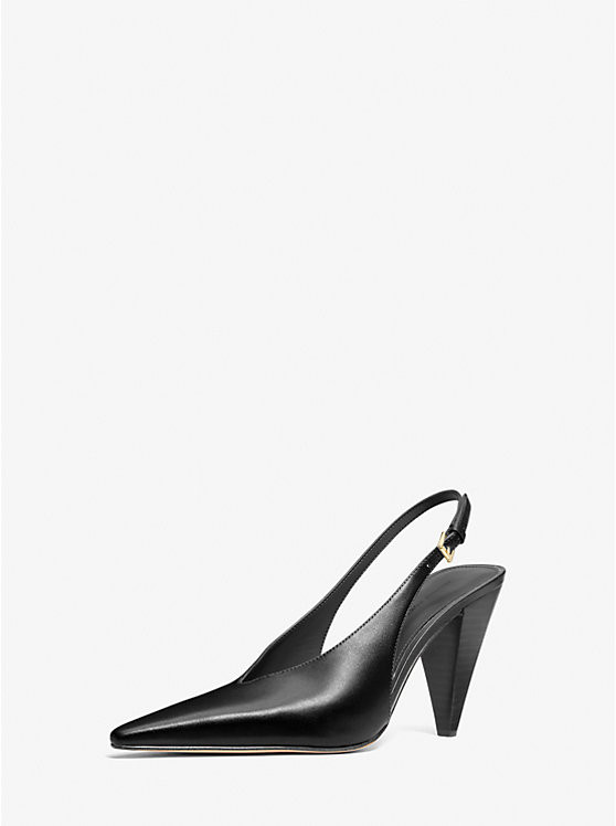 Electra Leather Slingback Pump | Michael Kors US