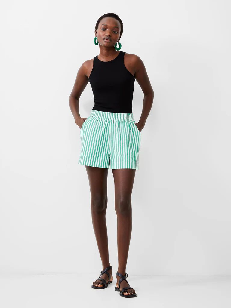 Stripe Shirting Shorts | French Connection (US)