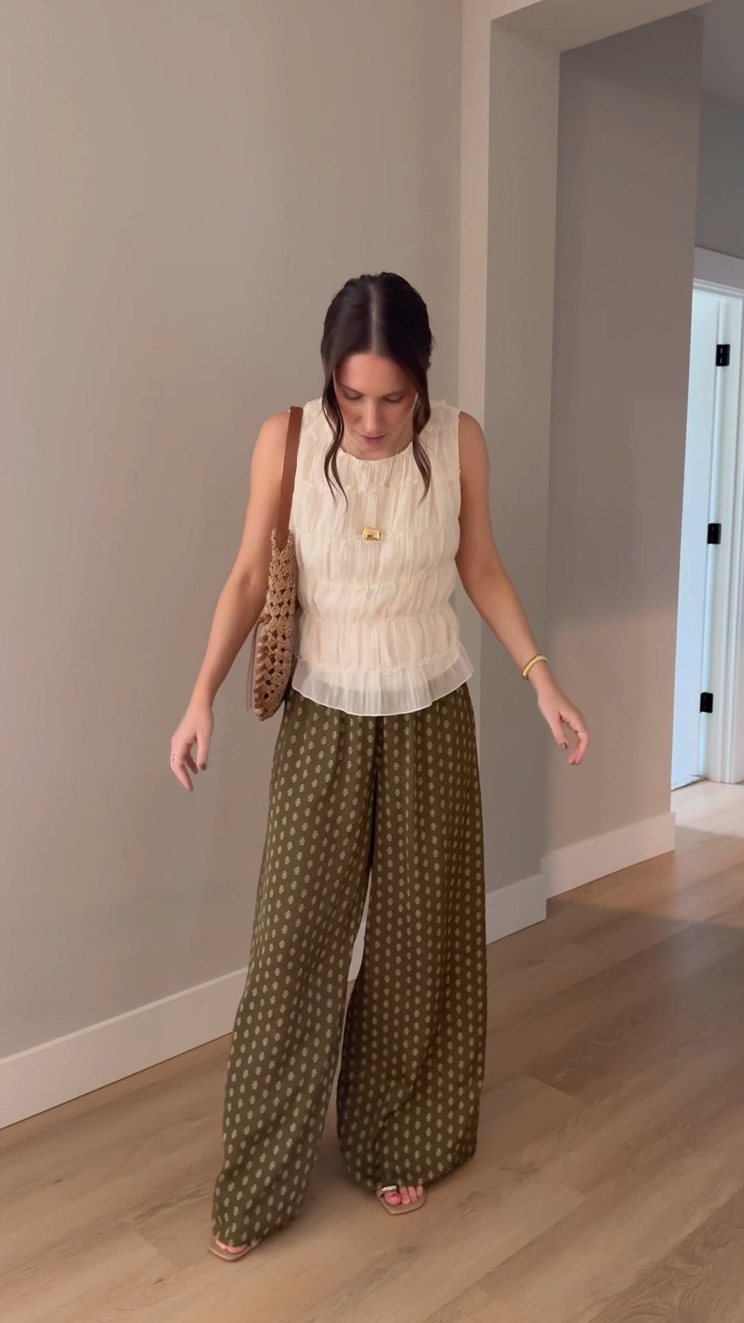 If you are headed somewhere warm for spring break, take this outfit! The pants are $25 and the top is an Amazon find! Wearing size small in both

Vacation outfit, pull on pants, summer style, target finds, Amazon finds, 