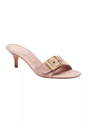 COACH Women's Margot Signature Jacquard Canvas Sandals | Belk