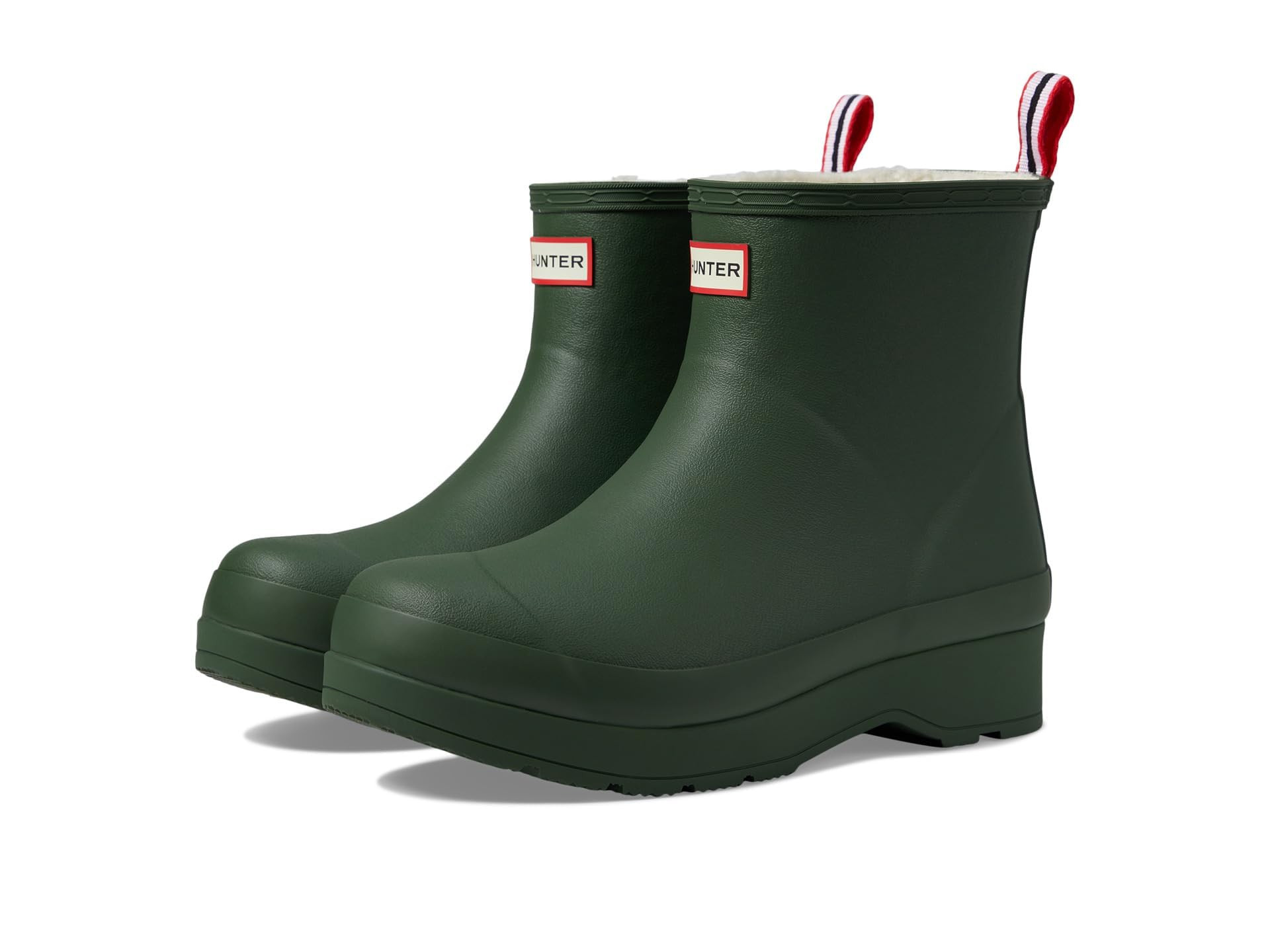 Hunter Play Short Sherpa Insulated Boot - Boots for Men - Textile Lining - Low Block Heel - Synth... | Amazon (US)