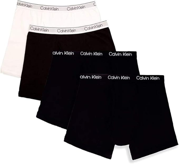 Calvin Klein Boys' Underwear Four Pack Boxer Brief Value Pack | Amazon (US)