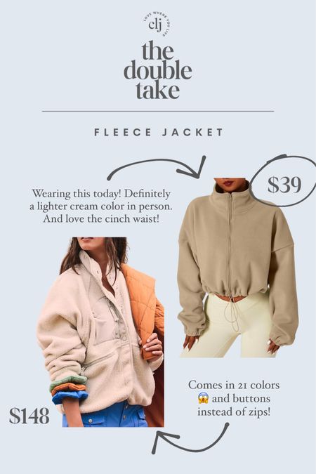 The Double Take: Fleece Jackets

#LTKSeasonal #LTKstyletip #LTKGiftGuide