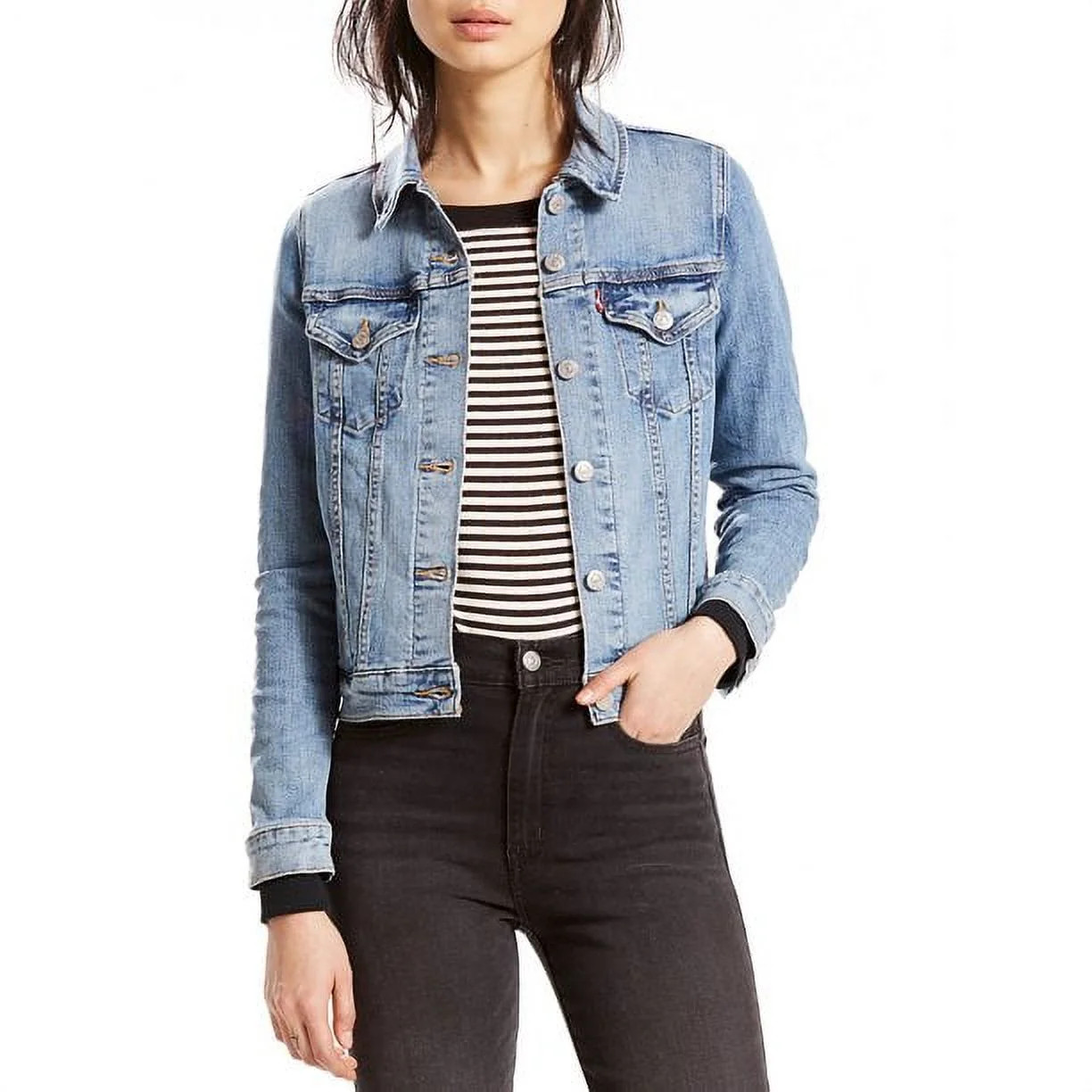 Levi's Red Tab Women's Original Trucker Denim Jacket | Walmart (US)