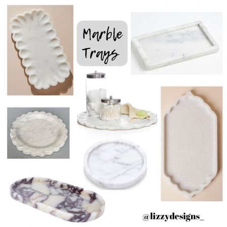 Marble Trays
These small marble trays are perfect for the counter by the sink in the bathroom, laundry room or kitchen
Round Marble Tray
Scalloped Marble Tray
Rectangular Marble Tray


#LTKfindsunder100 #LTKfindsunder50 #LTKhome