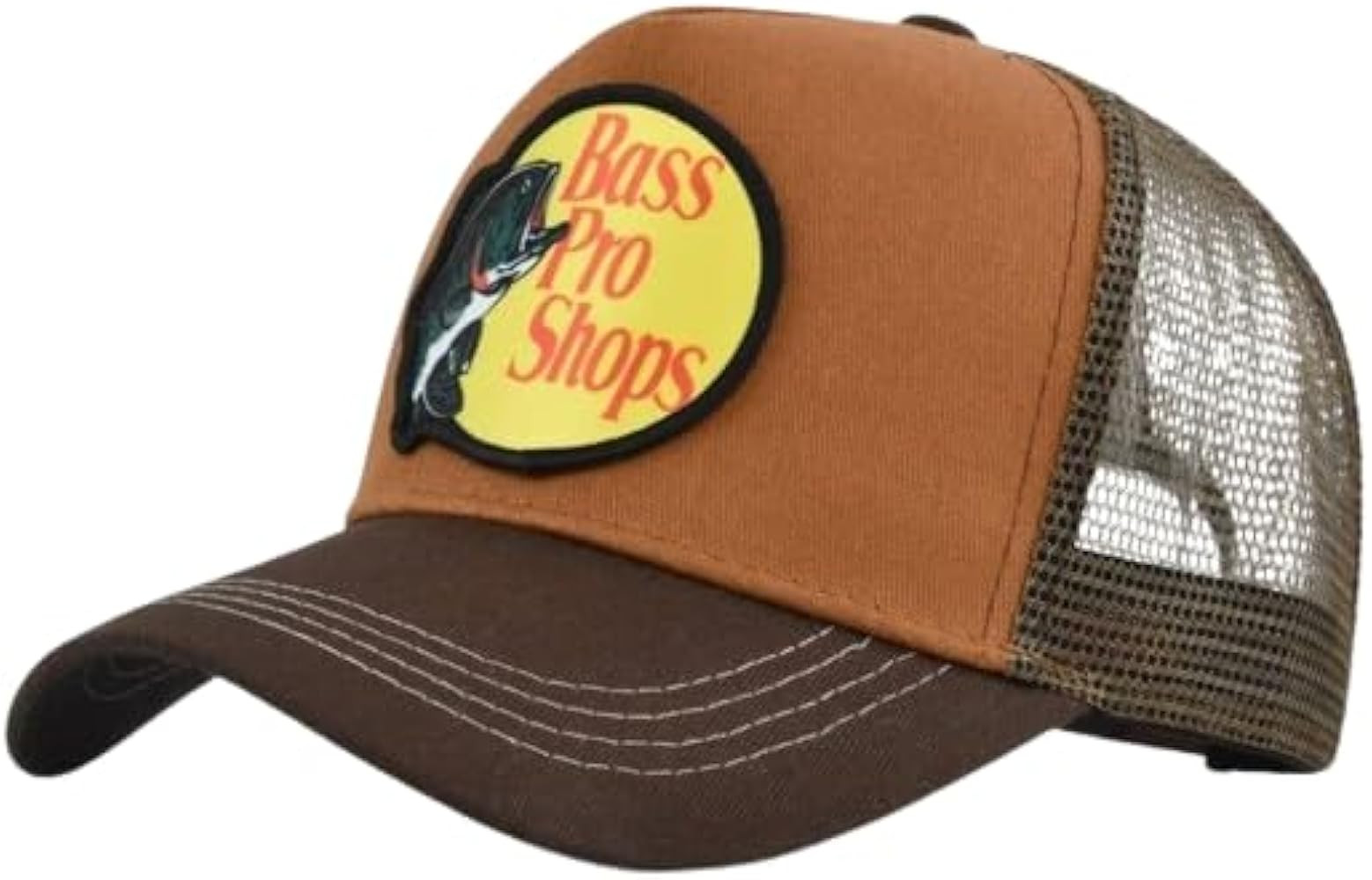Unisex Trucker Mesh Baseball Caps, Embroidered Logo, Snapback Design, Fishing Cap | Amazon (US)