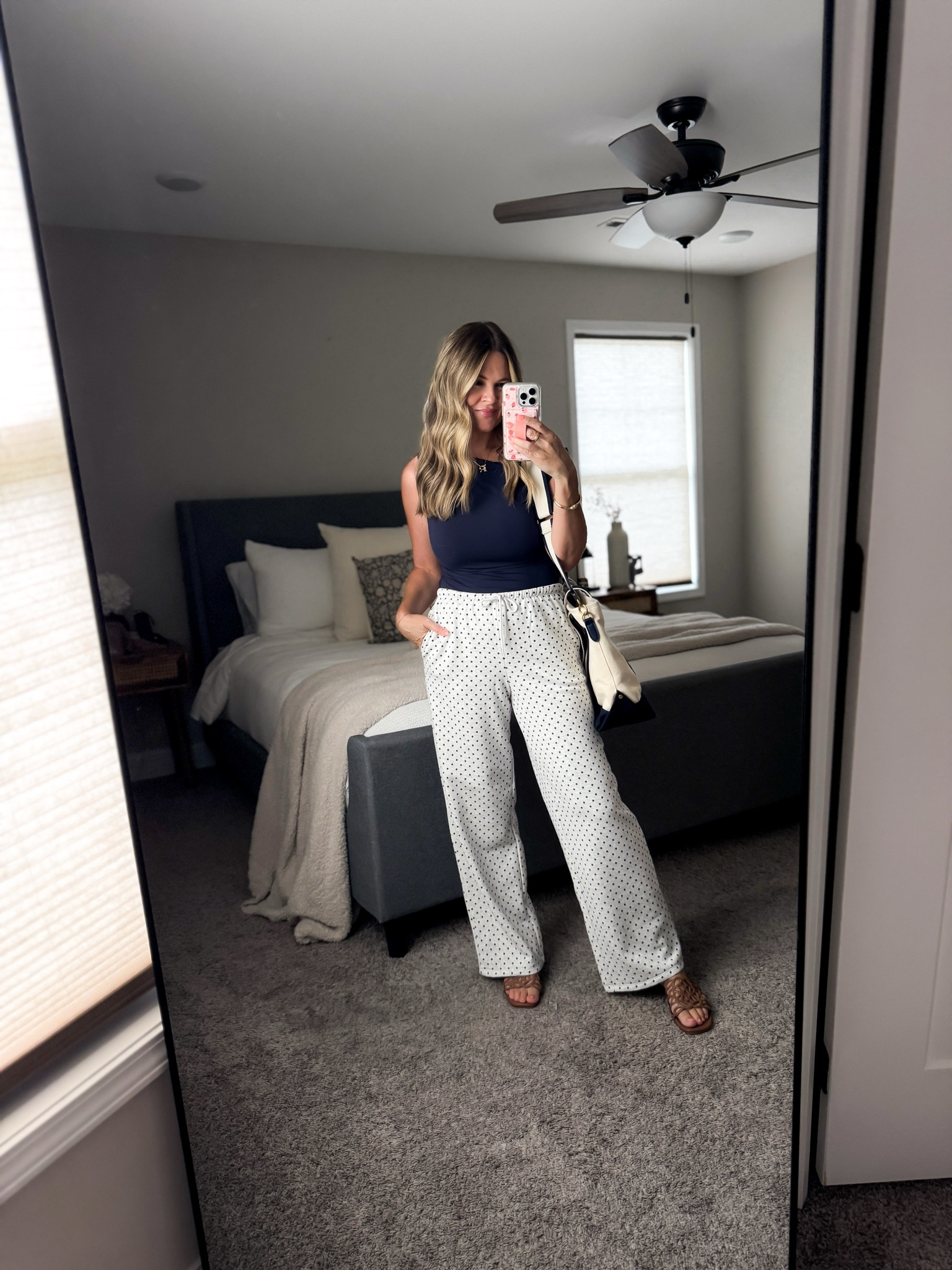 Comfy but elevated summer for. Wearing a medium in both and the fit is true to size.

#LTKgrwm #LTKSeasonal #LTKOver40