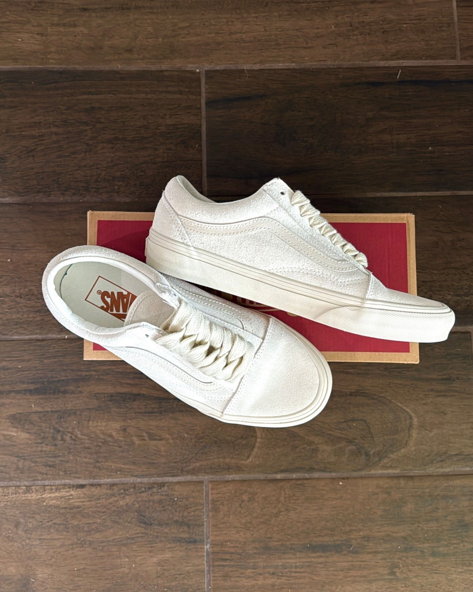 “Marshmallow white” is the color - on sale for $35! TTS #vans #shoesale

#LTKSaleAlert #LTKFindsUnder50