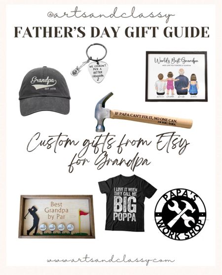 Give Grandpa a one-of-a-kind gift this Fathers Day with these custom gift finds from Etsy!

#LTKFamily #LTKMens #LTKGiftGuide