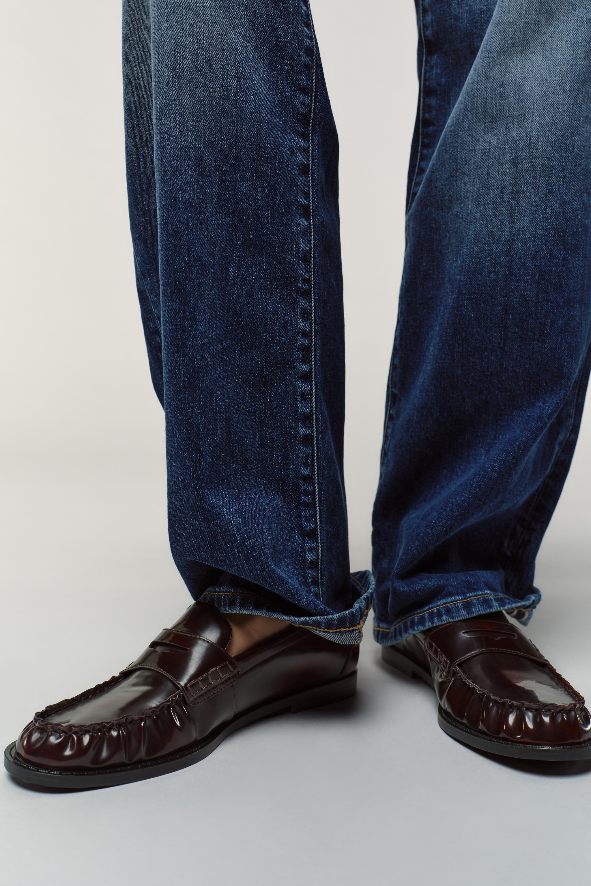 PATENT EFFECT LOAFERS | Zara US