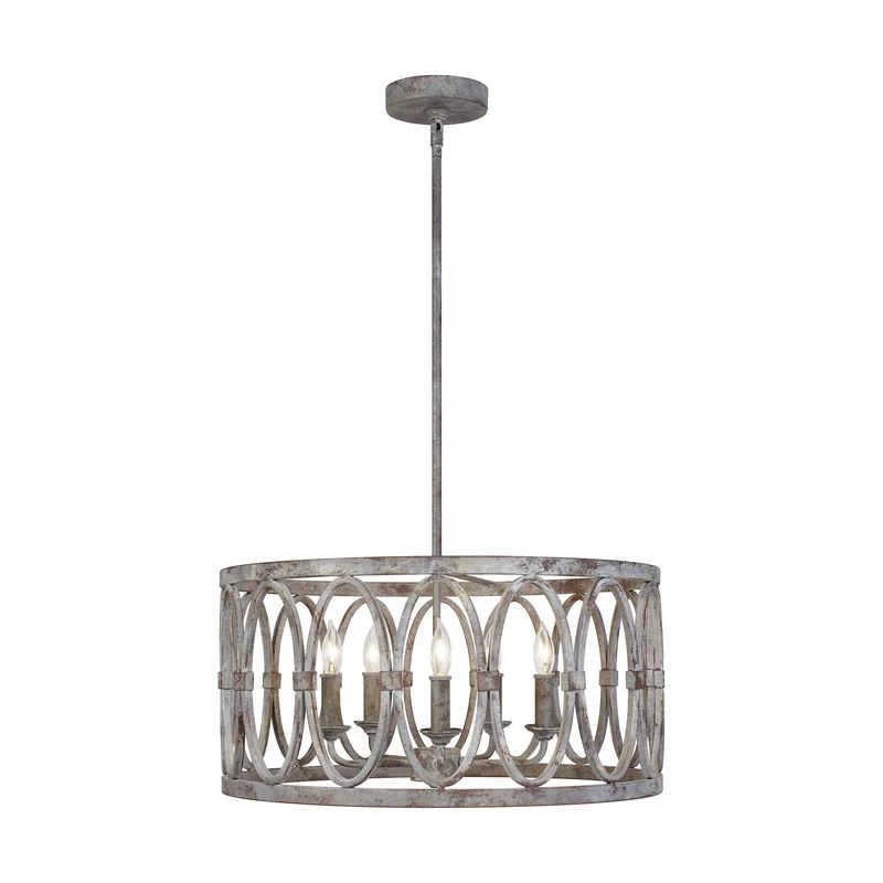 Cavana 5 - Light Candle Style Drum Chandelier | Wayfair North America