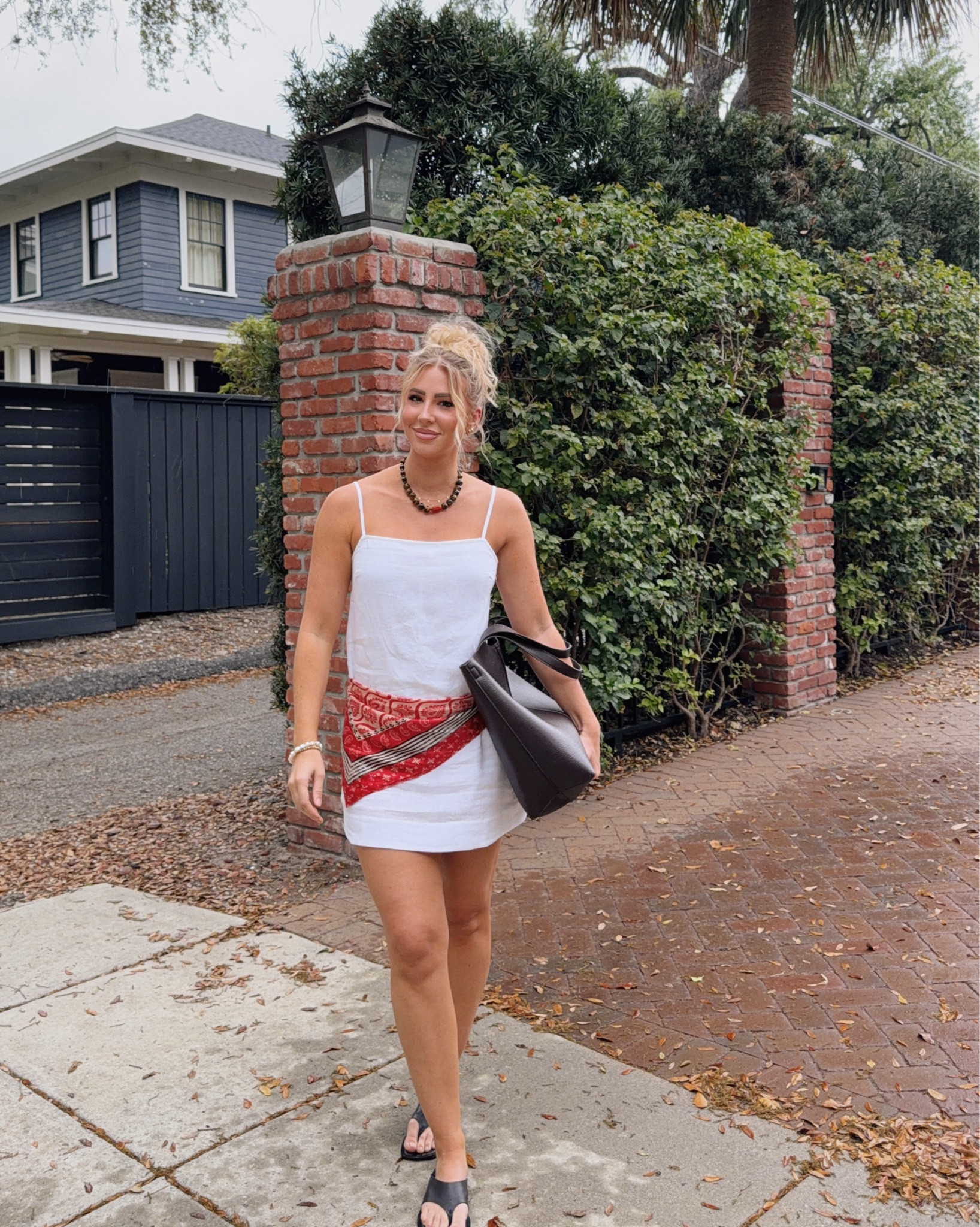 It’s summer weather here is Florida and this white linen dress is going to be a go to for me this spring and summer! It also have a built in shorts liner 

#LTKgrwm #LTKootd #LTKSeasonal