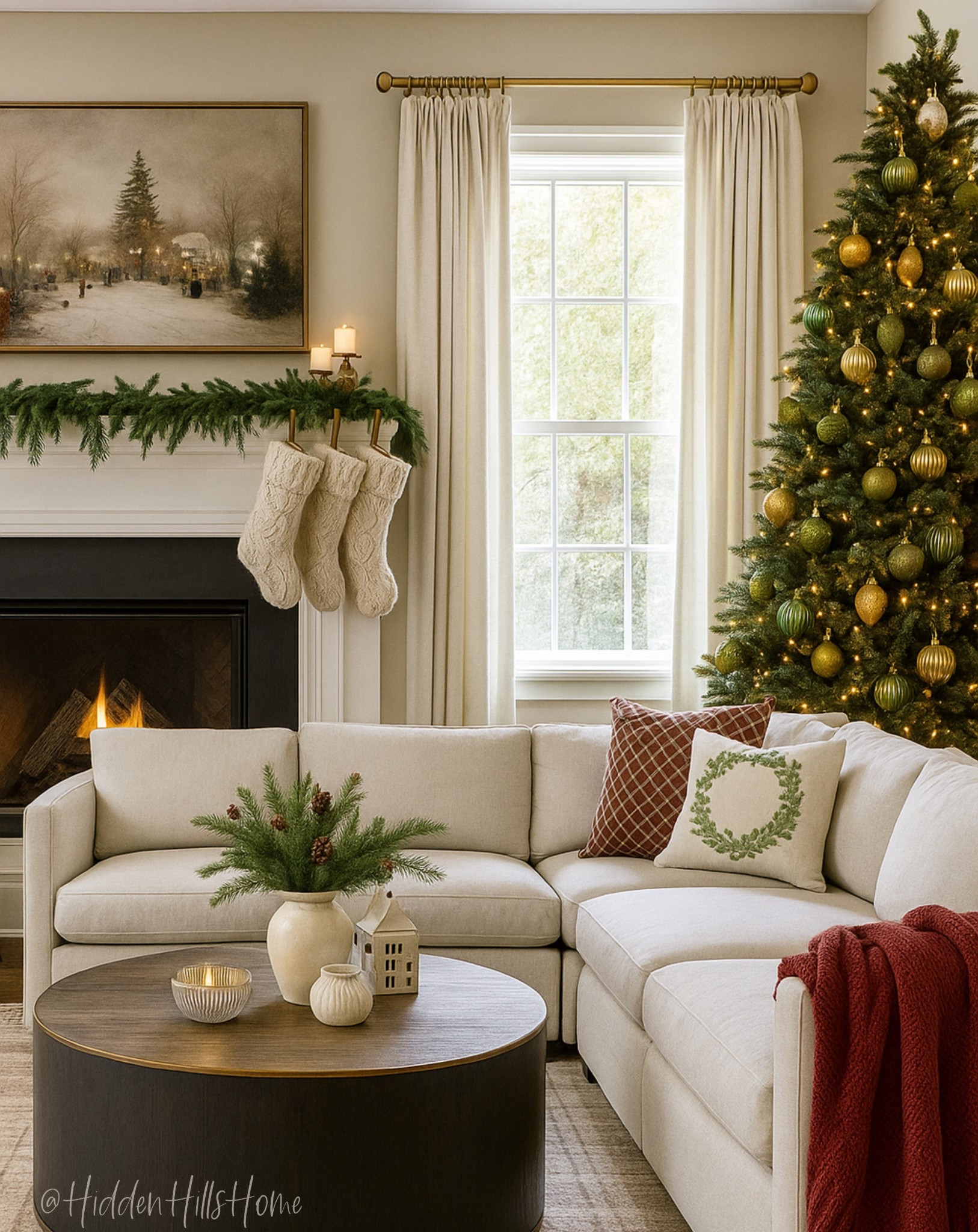 Red and green Christmas decor, Ralph Lauren Christmas, living room Christmas decorations #christmas


#LTKHome #LTKCyberWeek #LTKSaleAlert