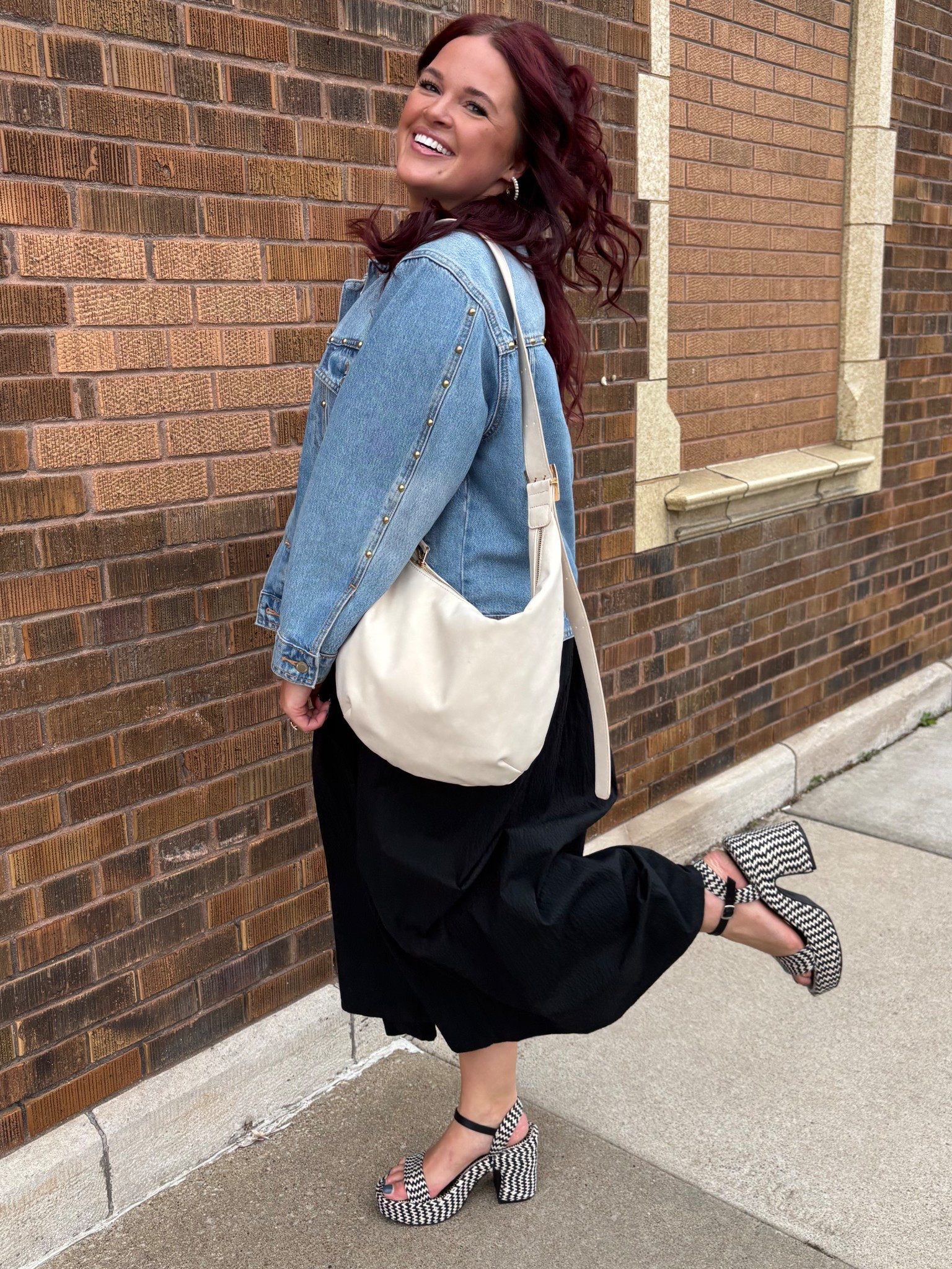 I guess i’m a platform girl now bc of these! SO COMFY. Dress: Im usually an XL and I got a L  

#LTKPlusSize #LTKMidsize #LTKWorkwear
