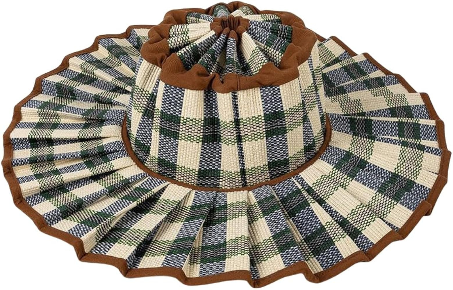 Women's Lorna Murray Hat Straw Reversible Pleated Sun Hat, Wide Brim Foldable Casual Outdoor Beac... | Amazon (US)