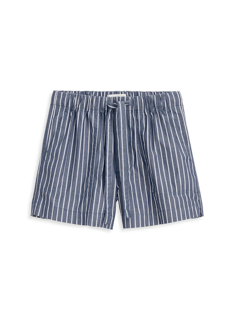Montauk Short In Striped Cotton | Alex Mill