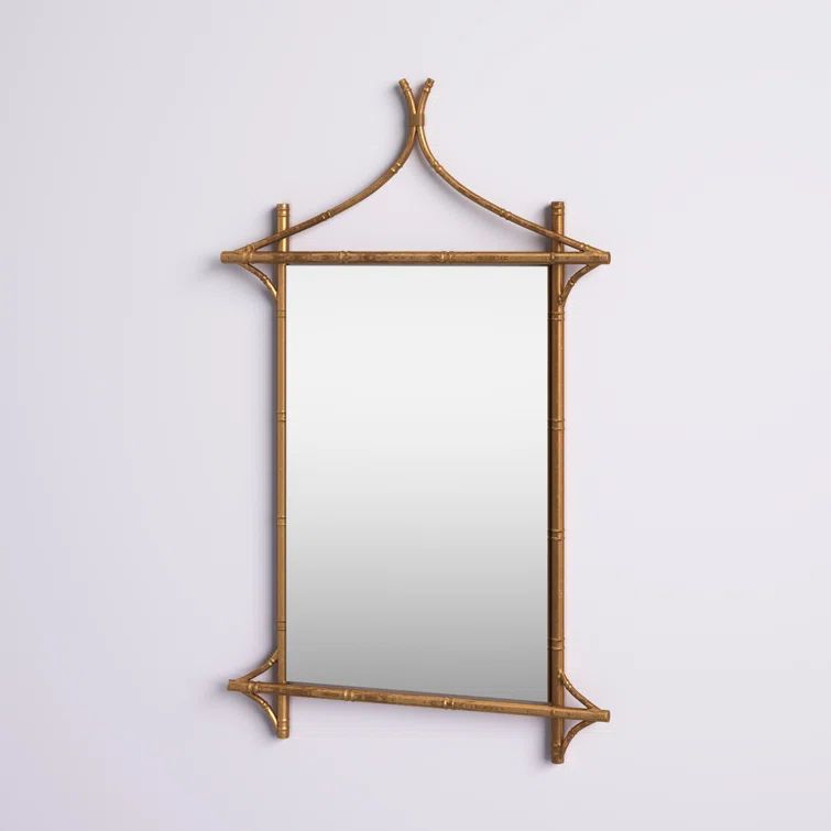 Donnie Glam Accent Mirror | Wayfair Professional