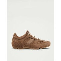 Alohas Tb.56 Suede Lace Up Trainers Brown | Marks & Spencer (UK)