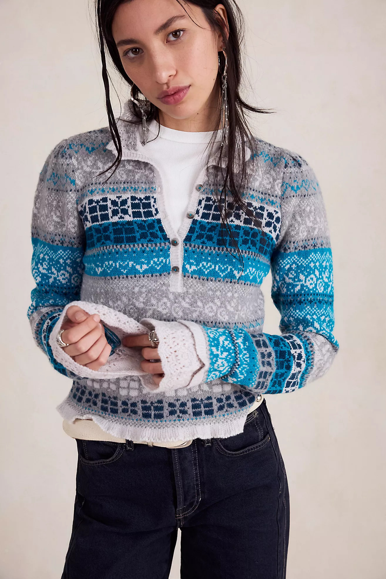 Gift Wrapped Henley Top | Free People (Global - UK&FR Excluded)