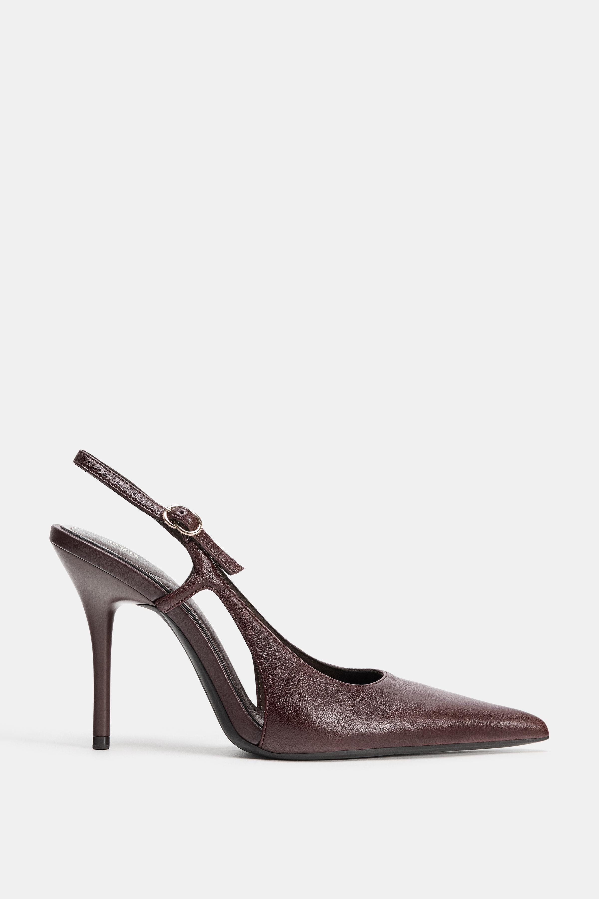 LEATHER HEELS | Zara US