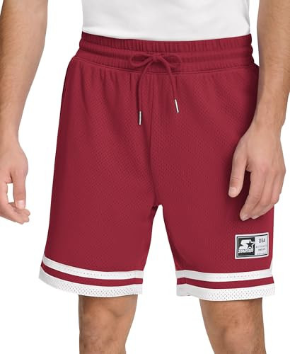Starter Men's Sportswear Basketball Short,Burgundy,Large | Amazon (US)