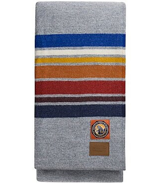 Pendleton National Park Striped Wool Bed Blanket - King | Dillard's
