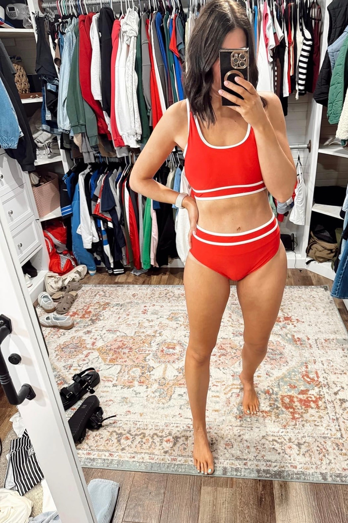 This swimsuit is so flattering! Perfect for the 4th!

#LTKootd #LTKgrwm #LTKmomlife