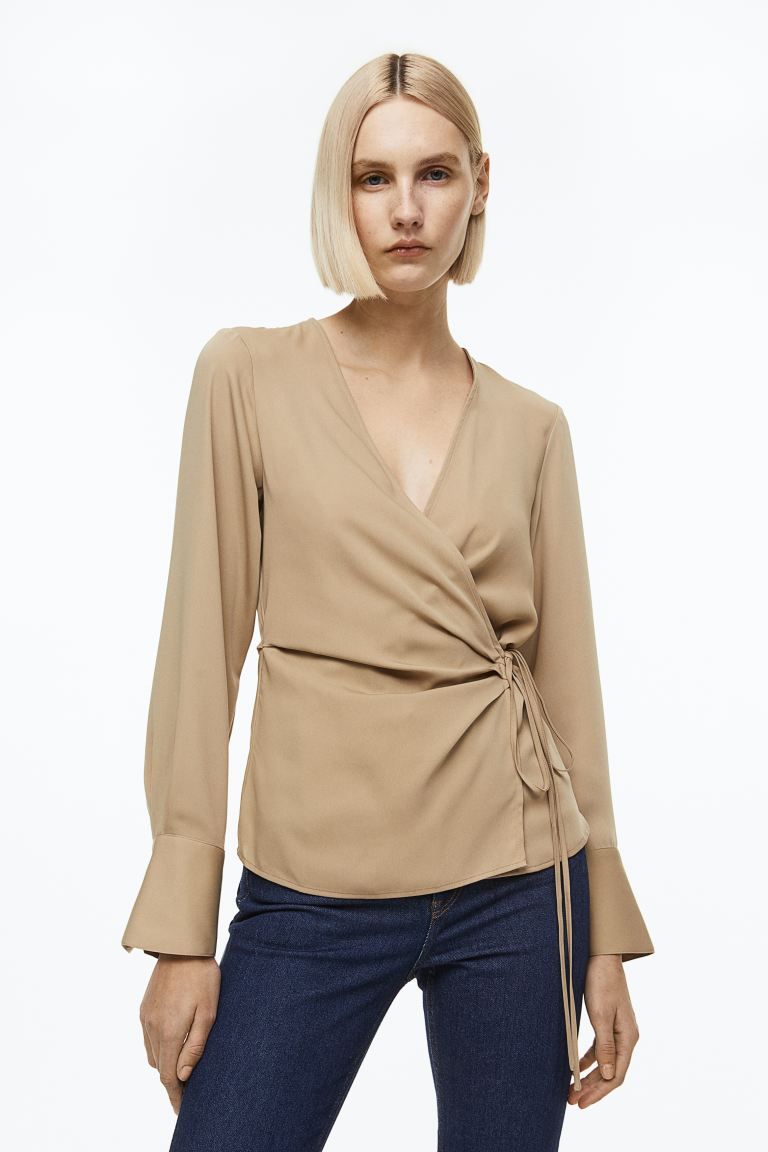 Wrap Blouse | H&M (US + CA)