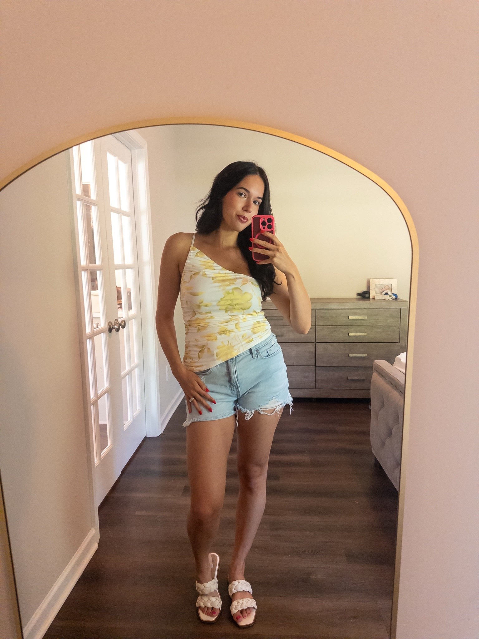 ootd 🌼🤍 #butteryellow #ootd #summeroutfit #vacationoutfot #targetfashion