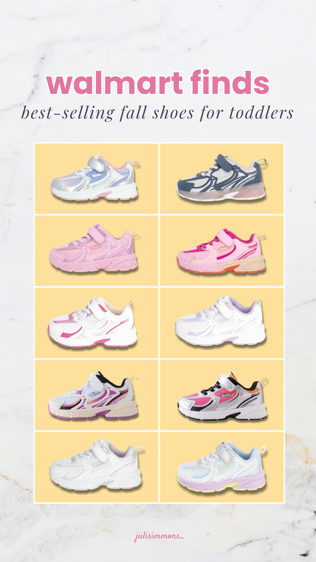 Obsessed with these for my toddler! I grabbed them in soooo many colors because they’re perfect for everyday school shoes. They’re SO soft, comfy, and only $20 at Walmart! We’re seriously in love with these! 
 

 #LTKKids