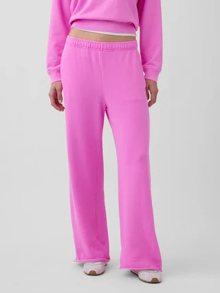 VintageSoft Terry Wide-Leg Sweatpants | Gap (CA)