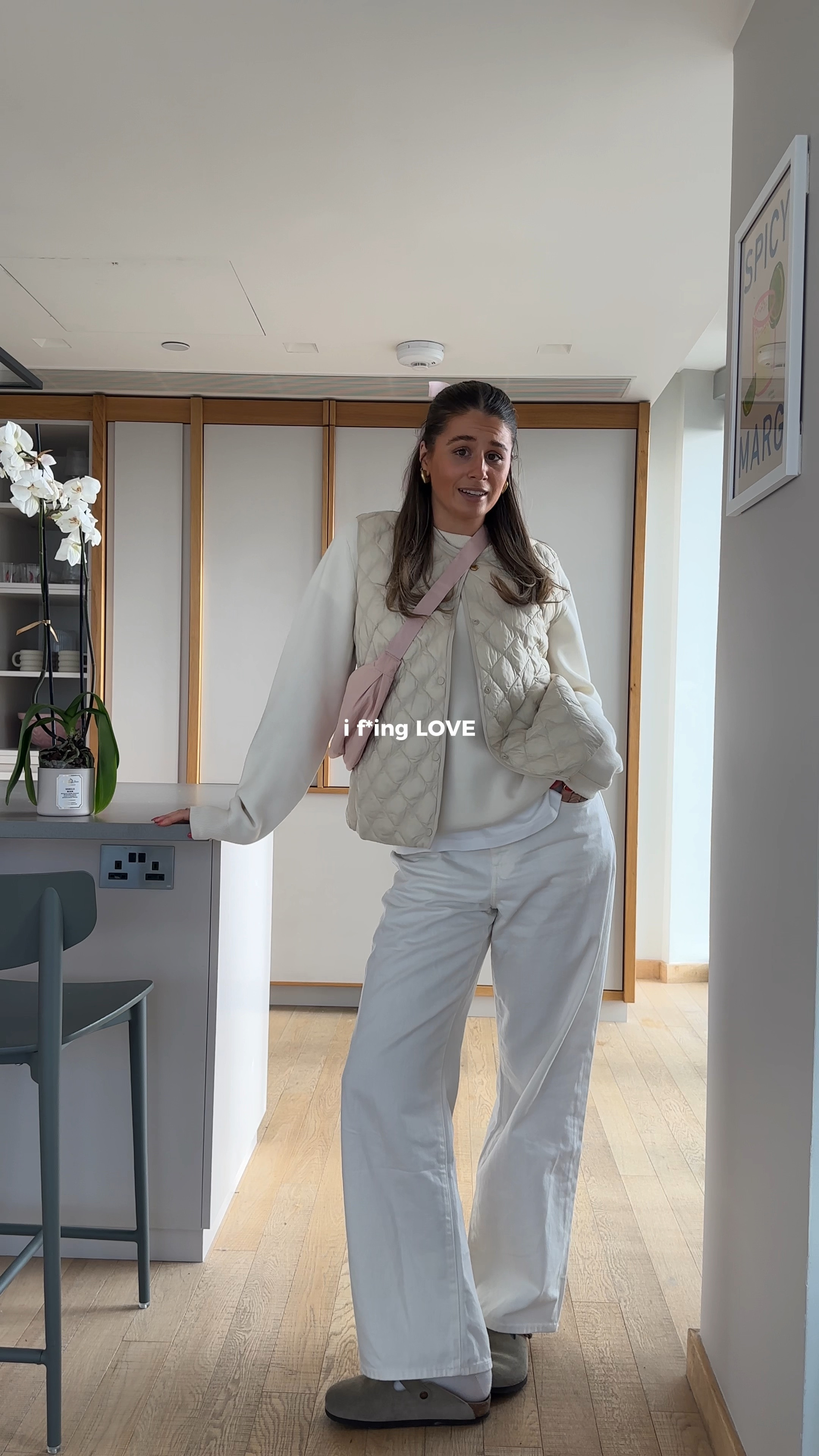 my fave Uniqlo basics for spring summer🤍

white tshirt basic tee, white jeans straight wide leg, mid rise white denim jeans, cream knit oversized sweater, spring gilet, padded vest cream, mini crossbody shoulder bag pink, spring summery capsule wardrobe, outfit inspo 

#LTKVideo #LTKstyletip #LTKSeasonal