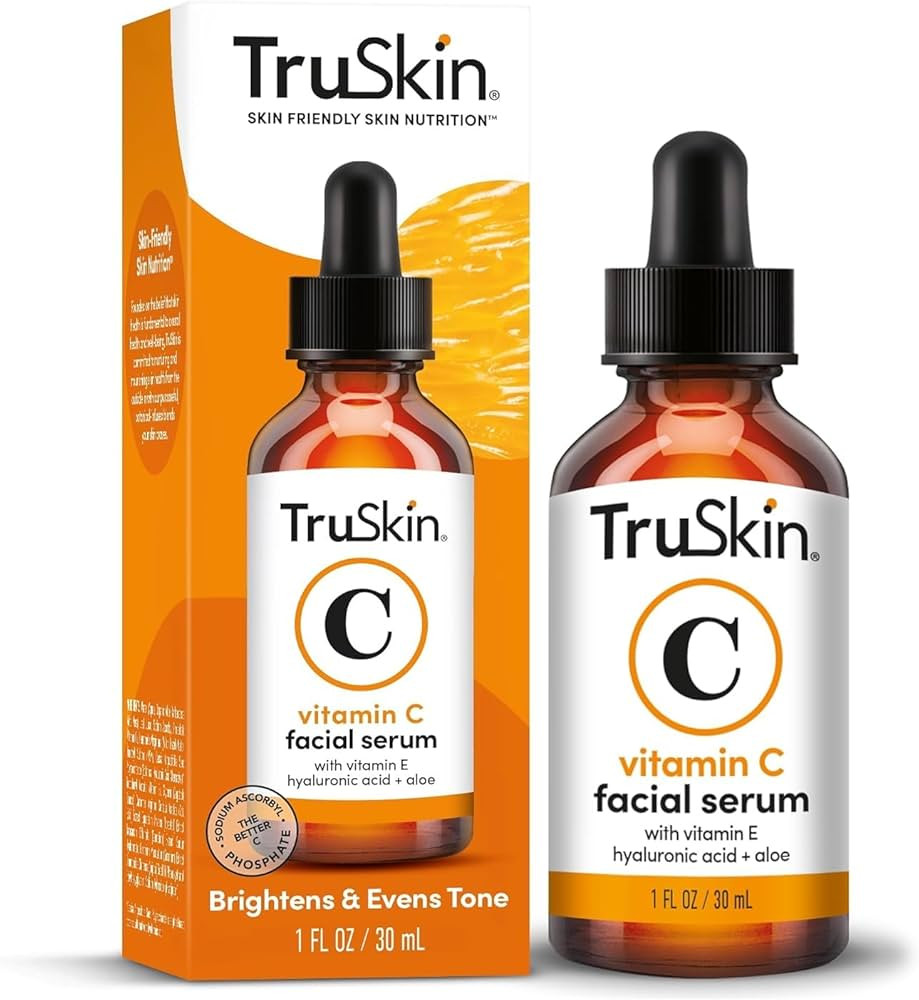 TruSkin Vitamin C Serum For Face – Anti Aging Formula with Vitamin C, Hyaluronic Acid, Vitamin ... | Amazon (US)