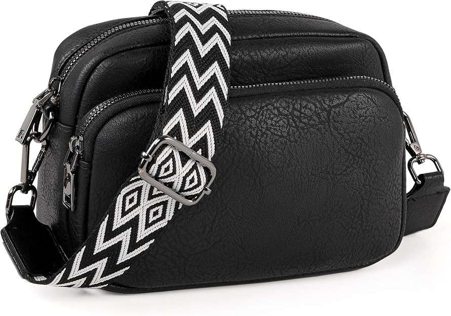TANTOMI Small Crossbody Bag for Women, Vegan Leather Handbags Shoulder Bag for Travel, Cross Body... | Amazon (US)