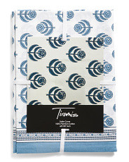 60x90 Cotton Hand Blocked Printed Tablecloth | Kitchen & Dining Room | Marshalls | Marshalls