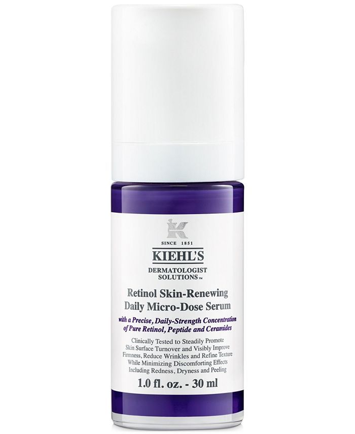 Kiehl's Since 1851 Micro-Dose Anti-Aging Retinol Serum, 1-oz. & Reviews - Skin Care - Beauty - Ma... | Macys (US)