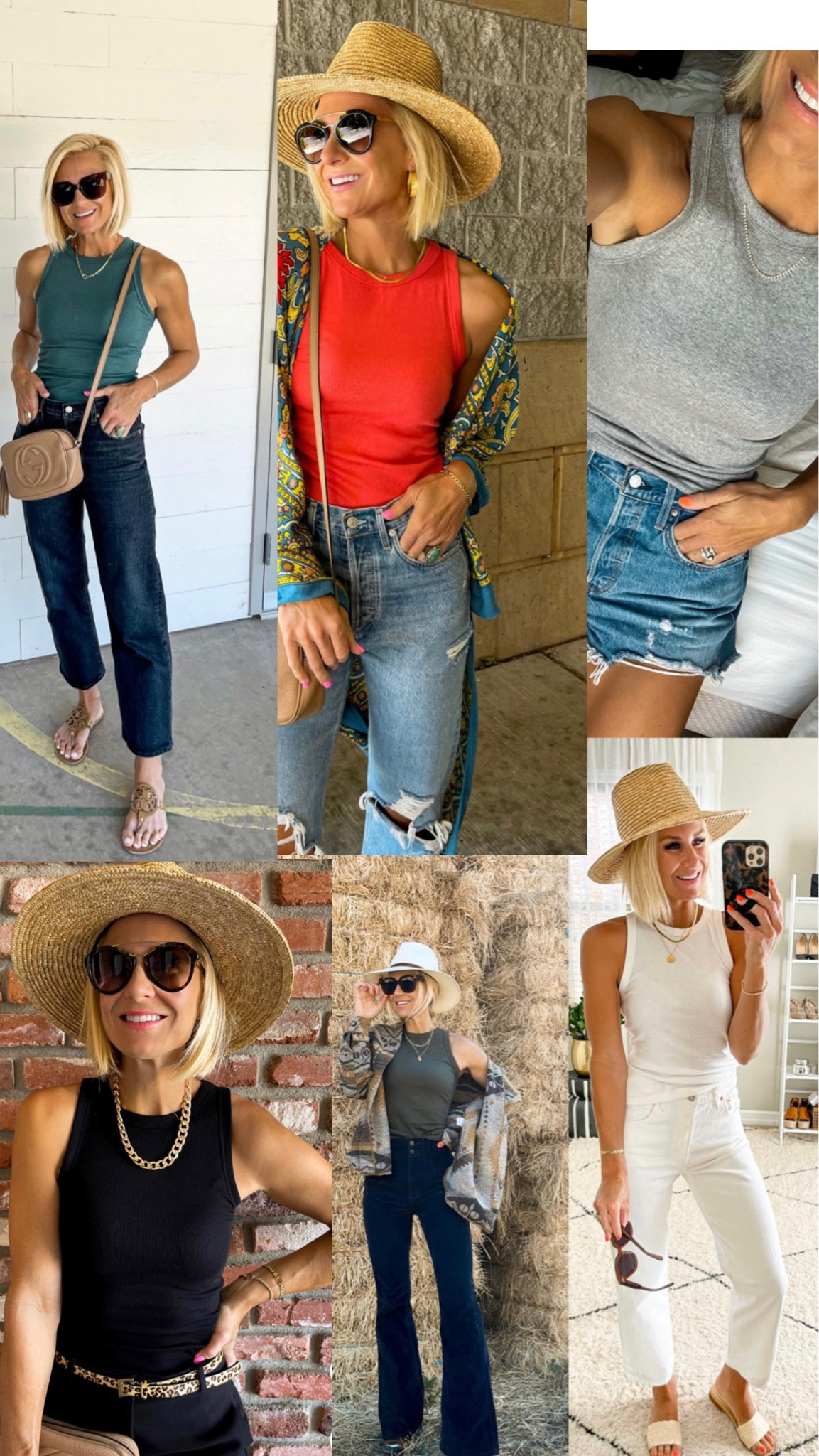  New SPRING colors in this $8 tank! 
I wear size medium, or size up to a large for a looser fit. It’s a high neck, ribbed fit. 


#LTKFind #LTKtravel #LTKSeasonal