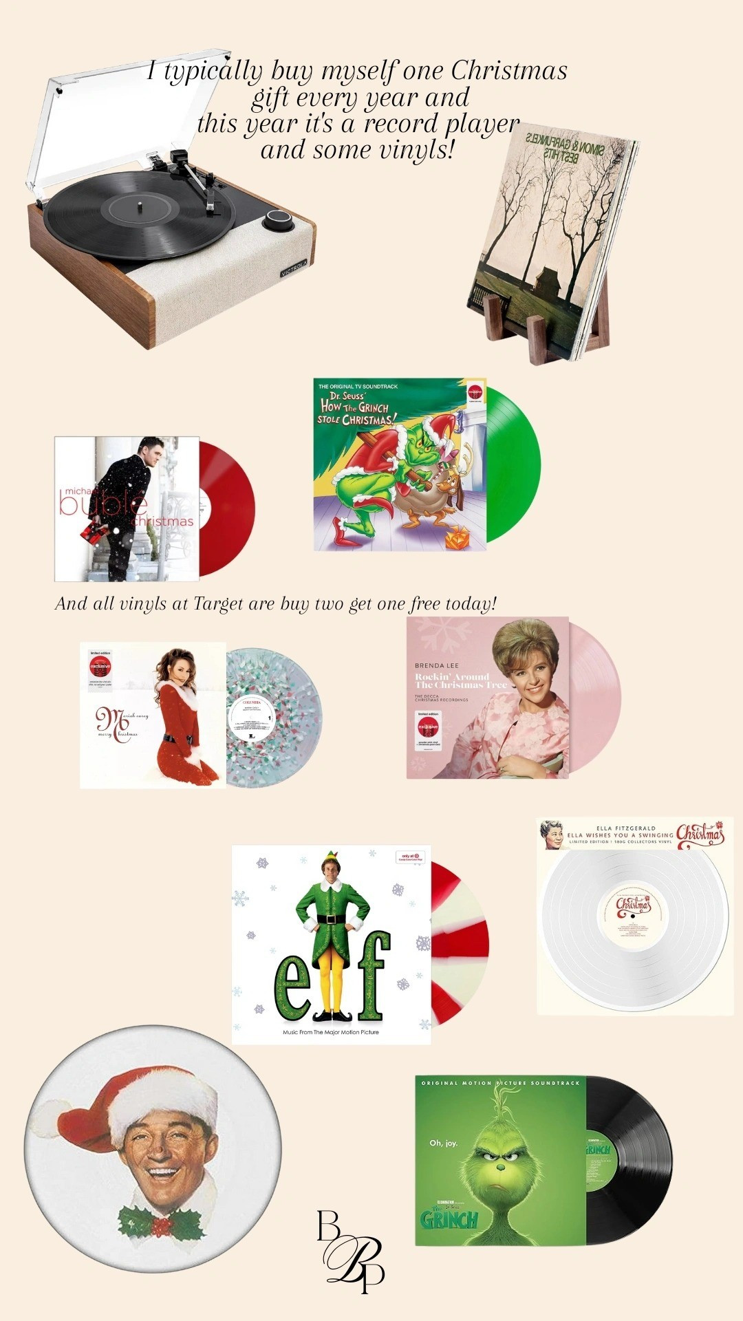 My favorite black Friday find! A record player and so many Christmas vinyls on major sale! 

#LTKHoliday #LTKGiftGuide #LTKCyberWeek