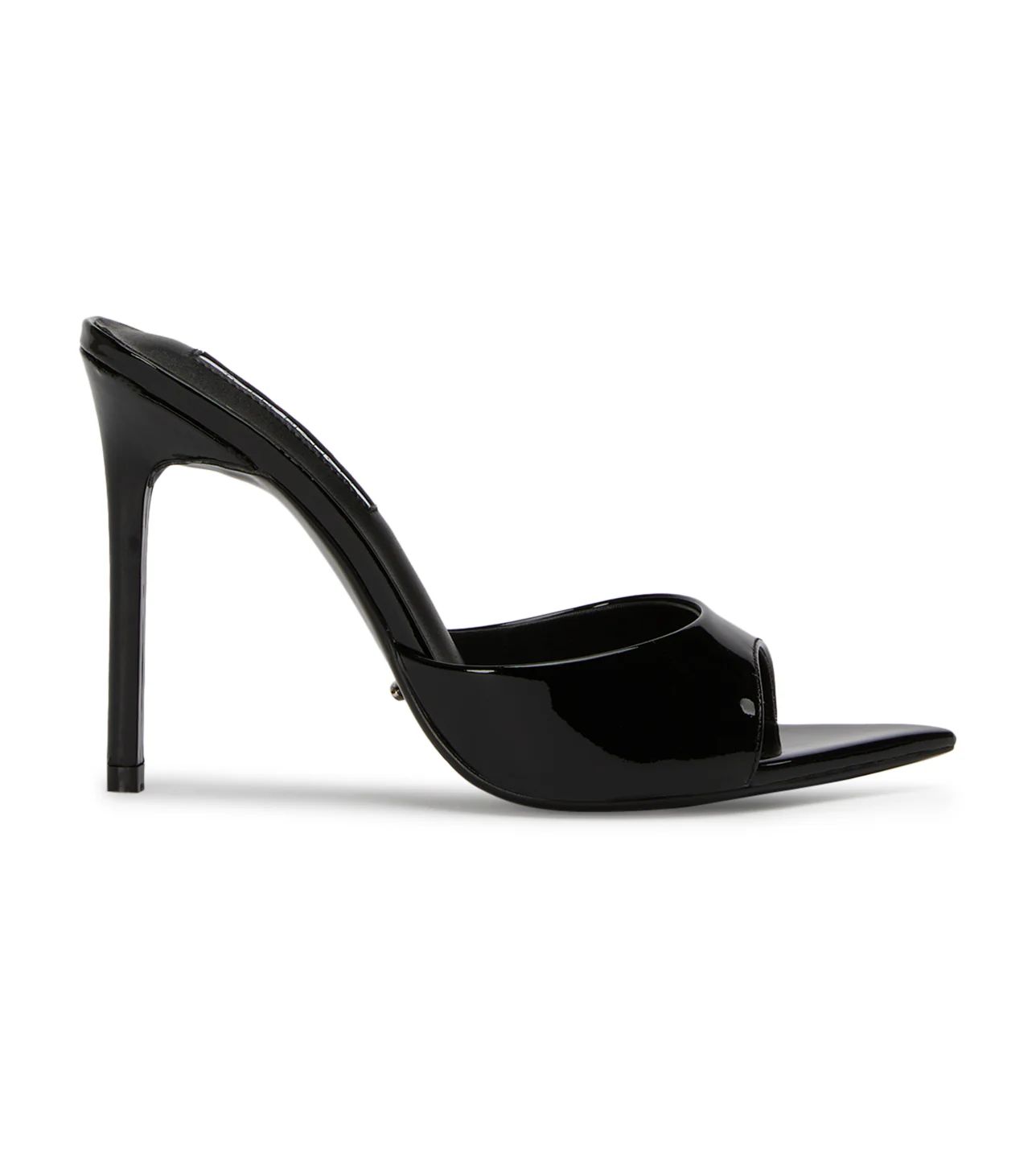 Malibu Black Patent Heels | Tony Bianco US