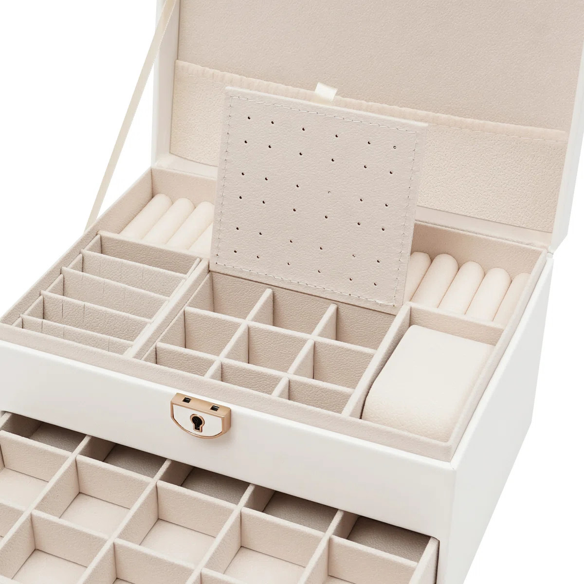 3-layer Jewelry Watch Organizer Box | Wayfair North America