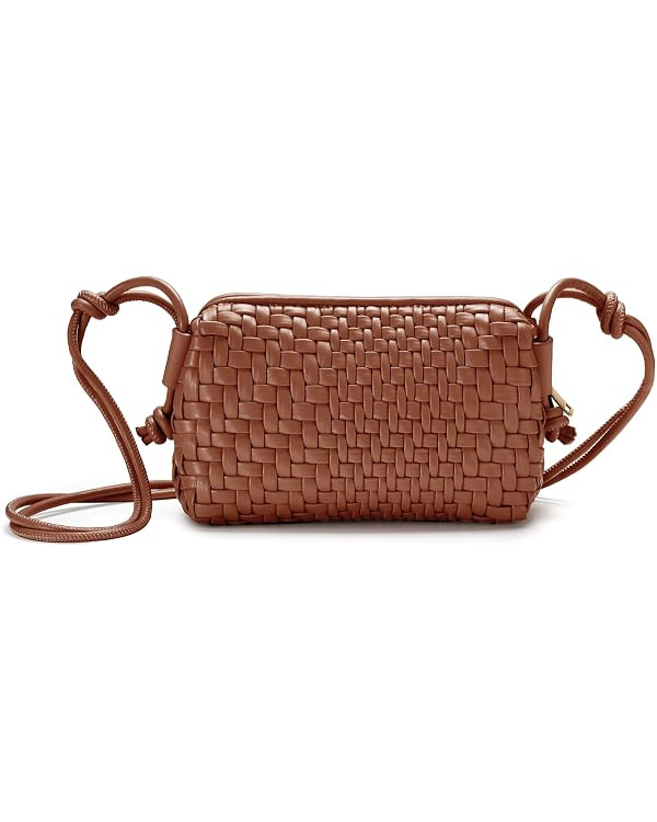 Woven Crossbody Bag for Women Small Woven Purse Vegan Leather Handbag Braided Purse Small Crossbo... | Amazon (US)