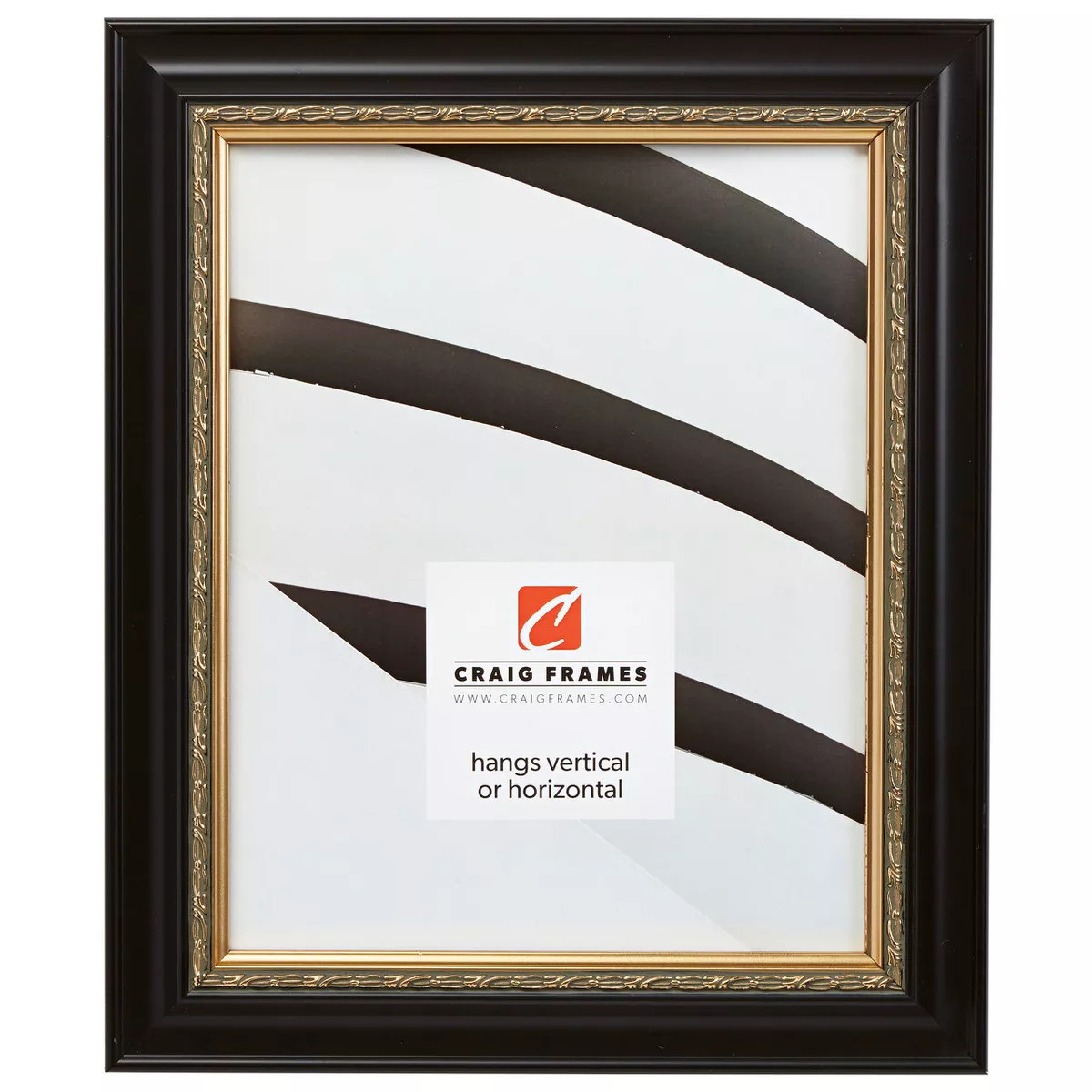 Ruskin  Black and Gold Single Image Picture Frame | Target