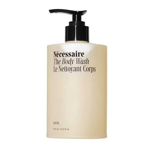 Nécessaire The Body Wash Santal. Natural Body Wash for Women & Men, Therapeutic Shower Gel with Epsom Salt + Minerals. Gel Cleanse,16.9 fl oz. | Amazon (US)